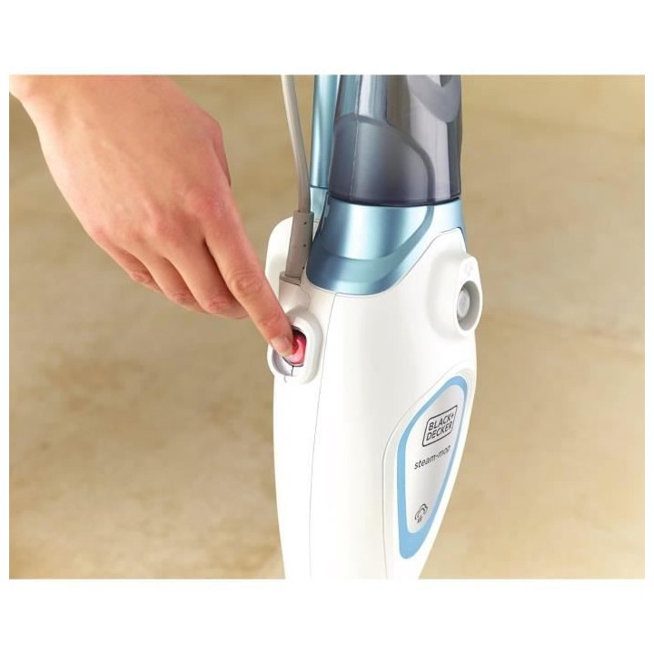 BLACK+DECKER - FSM1615-QS - Balai vapeur multi-surfaces 300W - Temps d