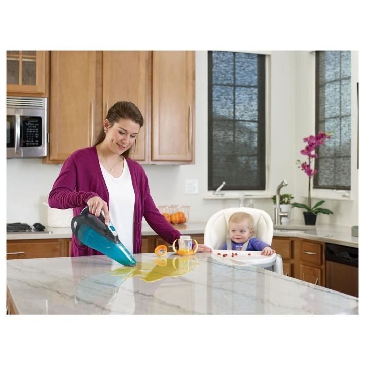 BLACK+DECKER WDA320J - Aspirateur a main Dustbuster Eau & Poussiere- 1