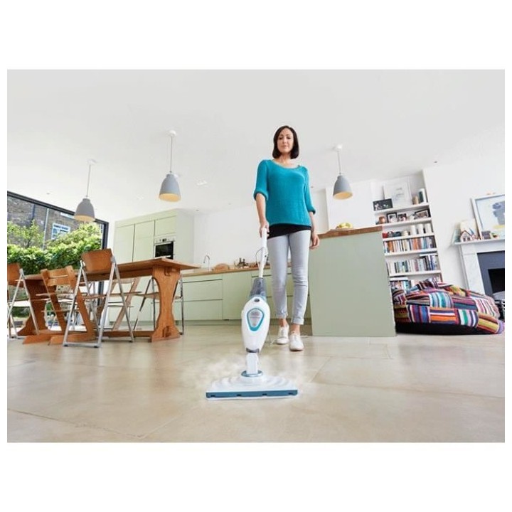 BLACK+DECKER - FSM1605-QS - Balai vapeur multi-surfaces 1300W - Temps