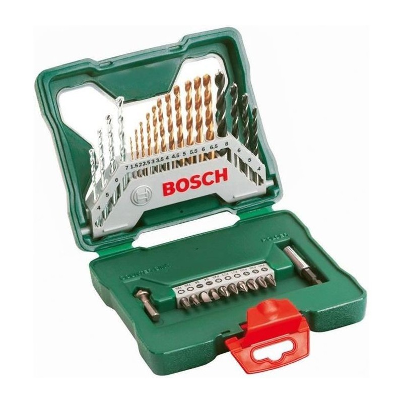 Coffret d'accessoires pour le perçage et le vissage X-Line (30 pcs) - BOSCH