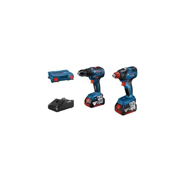 KIT 2 OUTILS visseuse a choc/boulonneuse sans fil GDX 18V-200 + Perceu