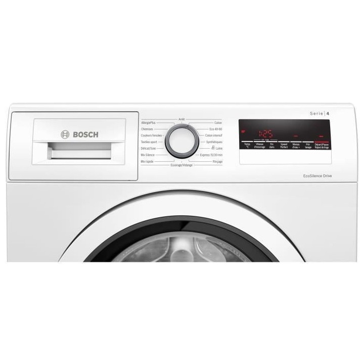 Lave-linge hublot BOSCH WAN28238FF SER4 - 8 kg - L60cm - Induction - 1