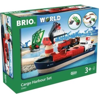 Brio World Circuit d'Activites Portuaires - Coffret complet 16 pieces