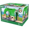 Brio World Gare Centrale Sonore - Accessoire sonore pour circuit de train en bois - Ravensburger - Mixte des 3 ans - 33649