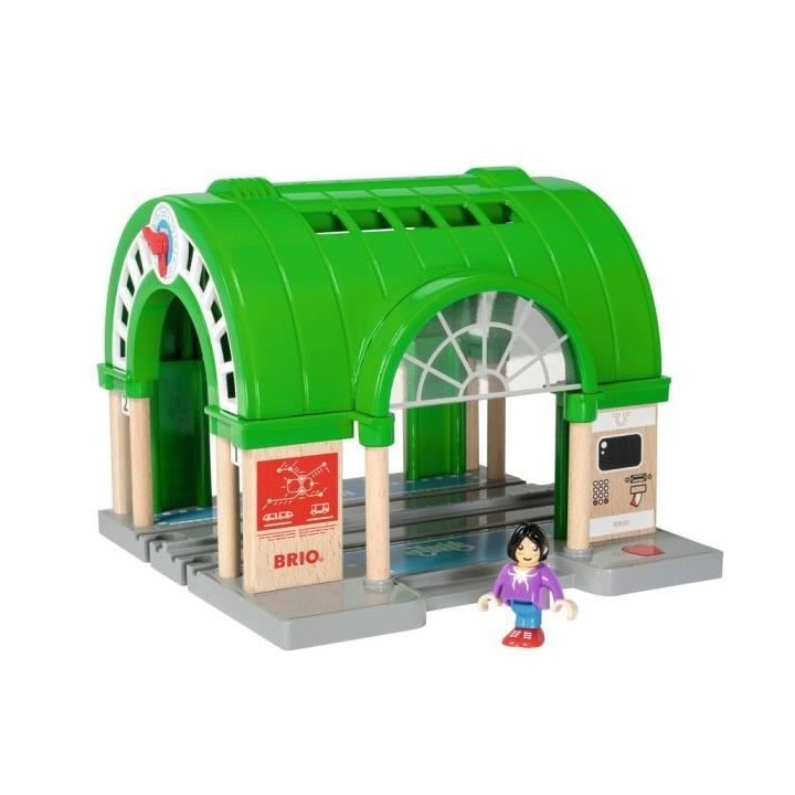 Brio World Gare Centrale Sonore - Accessoire sonore pour circuit de tr
