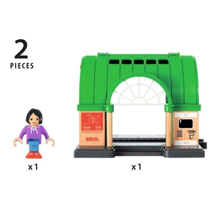 Brio World Gare Centrale Sonore - Accessoire sonore pour circuit de tr