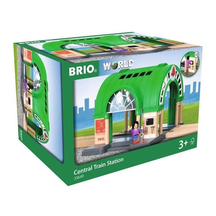 Brio World Gare Centrale Sonore - Accessoire sonore pour circuit de tr