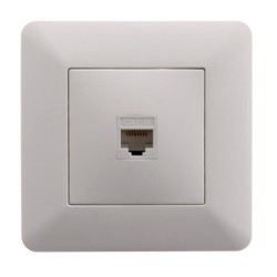 ARTEZO Prise RJ45 blanc