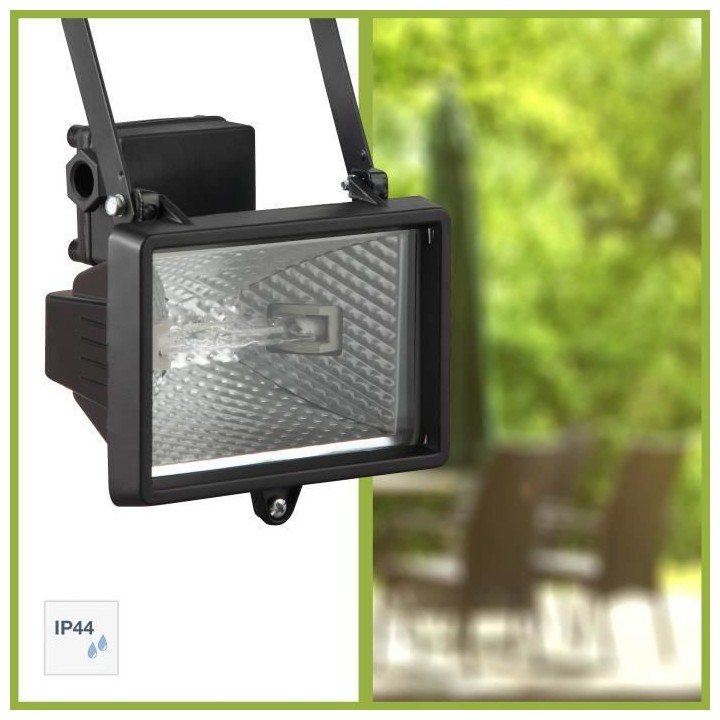 BRILLIANT - TANKO Applique extérieure - coloris noir - métal/verre R