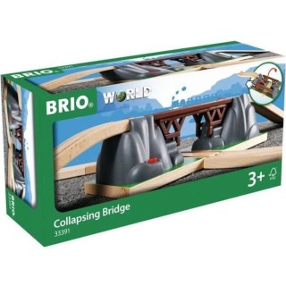 Brio World Pont Catastrophe - Accessoire pour circuit de train en bois