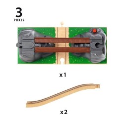 Brio World Pont Catastrophe - Accessoire pour circuit de train en bois - Ravensburger - Mixte des 3 ans - 33391