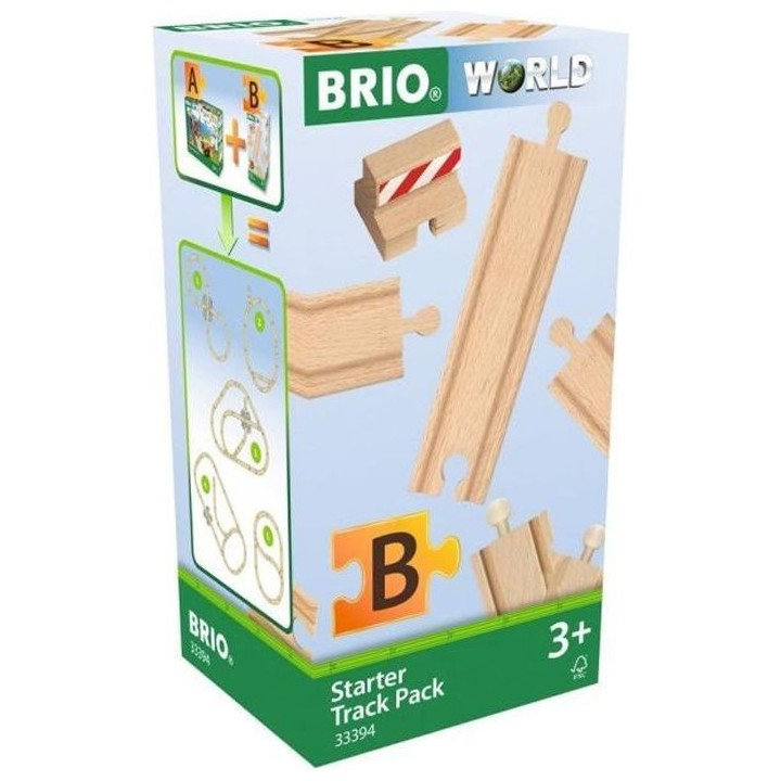 Brio World Coffret de Démarrage - 13 Rails - Accessoire pour circuit