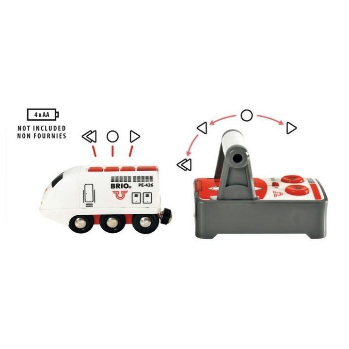 Brio World Train de Voyageur Radiocommandé - Accessoire son & lumiere