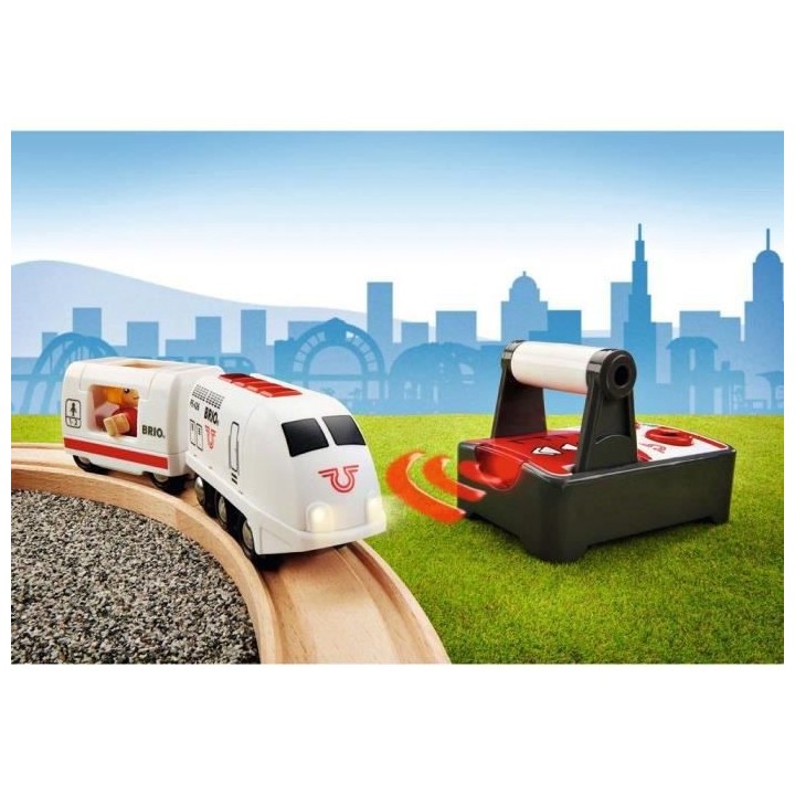 Brio World Train de Voyageur Radiocommandé - Accessoire son & lumiere
