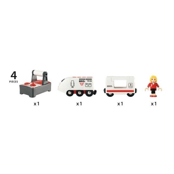 Brio World Train de Voyageur Radiocommandé - Accessoire son & lumiere