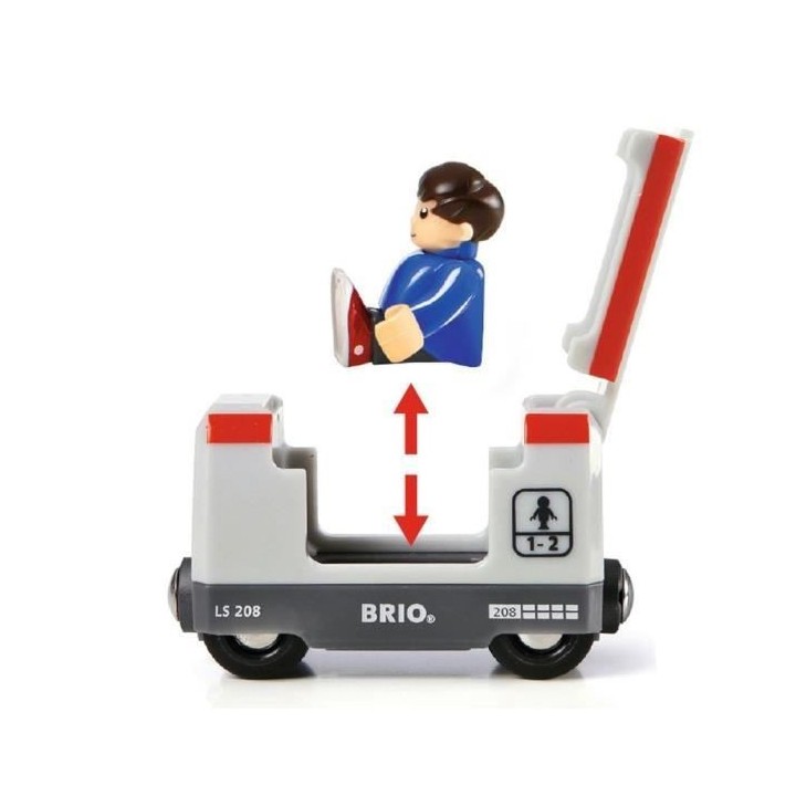 Brio World Circuit en 8 Voyageurs - Coffret complet 26 pieces - Circui