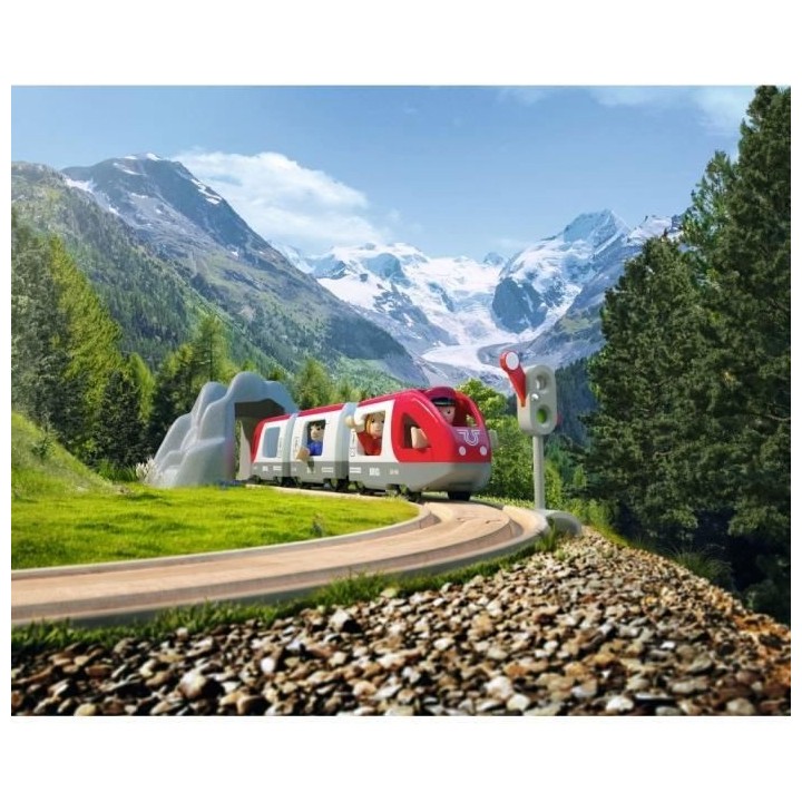 Brio World Circuit en 8 Voyageurs - Coffret complet 26 pieces - Circui