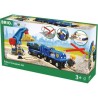 Brio World Circuit Police - Coffret complet 17 pieces - Circuit de train en bois - Ravensburger - Mixte des 3 ans - 33812