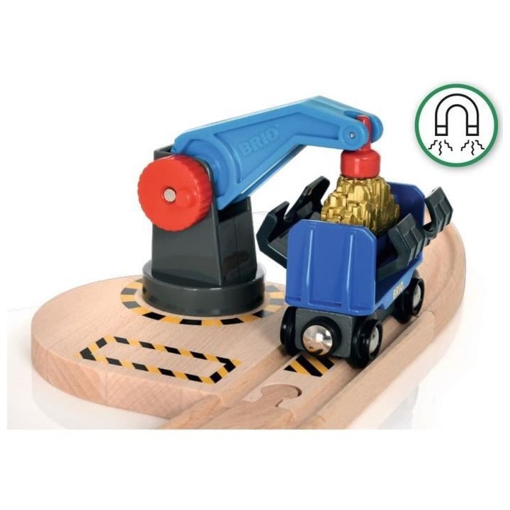 Brio World Circuit Police - Coffret complet 17 pieces - Circuit de tra