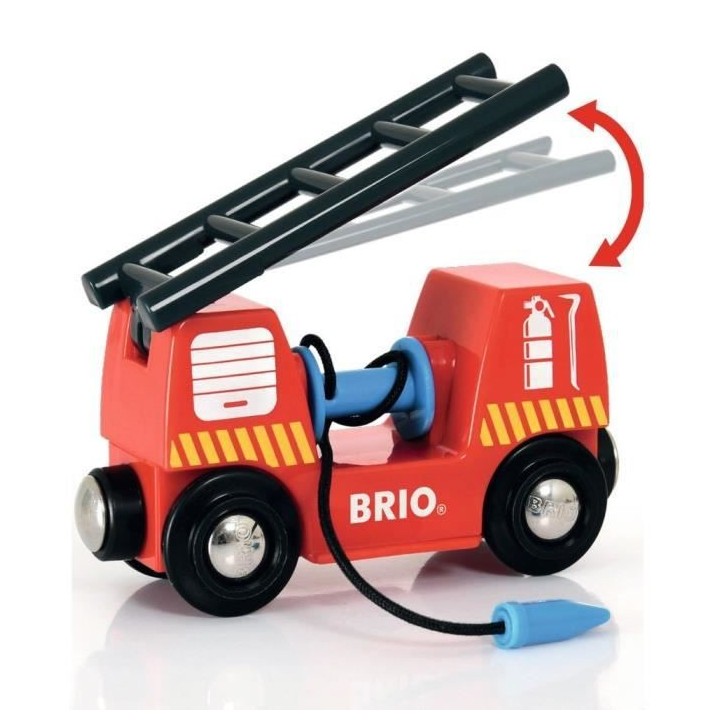 Brio World Circuit Action Pompier - Coffret complet 18 pieces - Circui