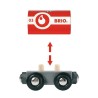 Brio World Train des Pompiers - Accessoire Circuit de train en bois - Ravensburger - Mixte des 3 ans - 33844