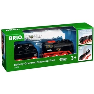 Brio World Locomotive a piles a vapeur - Accessoire Circuit de train e