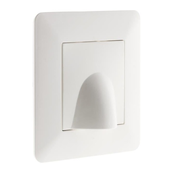 ARTEZO Plaque sortie de câble 16 A blanc