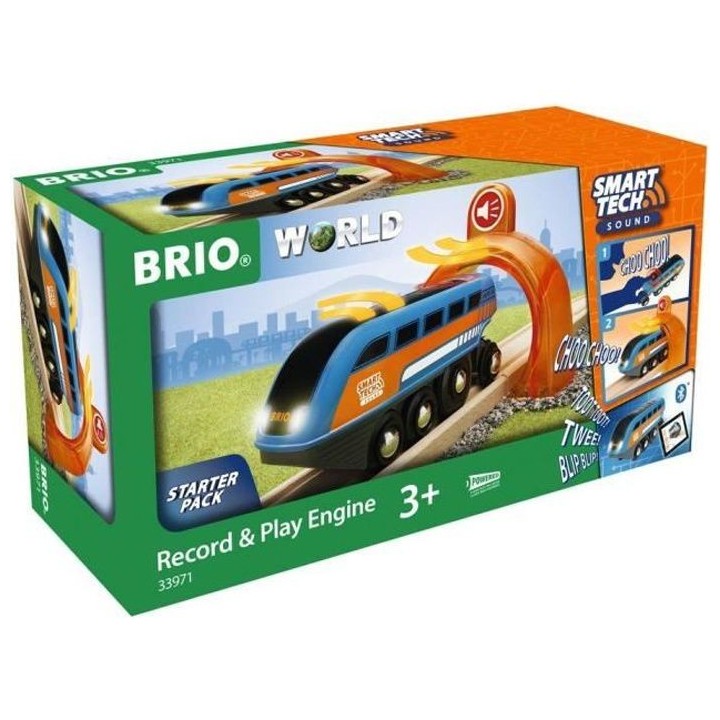Brio World Locomotive a Enregistreur vocal Smart Tech Sound - STEM - C
