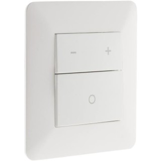 Variateur LED 3 boutons avec mémoire d'intensité lumineuse Blanc - A