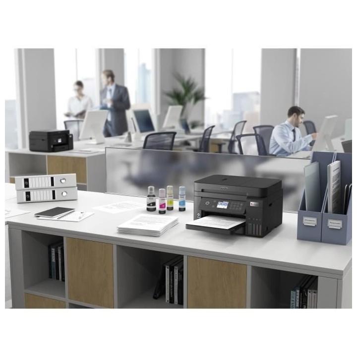 Imprimante Multifonction 3-en-1 - EPSON - Ecotank ET-3850 - Jet d'encr