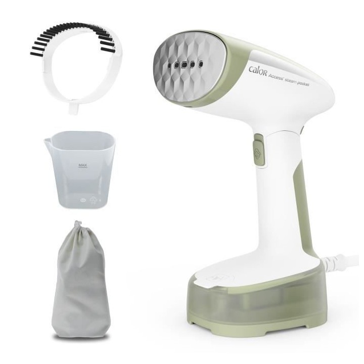 CALOR DT3053C0 Défroisseur vapeur, 1300 W, Débit vapeur 20 g/min, Ch