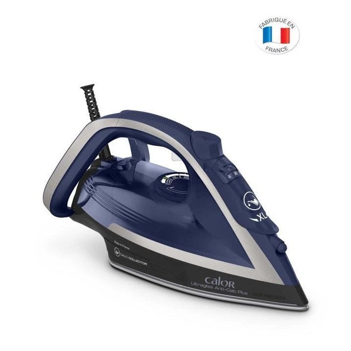 CALOR FV6846C0 Ultragliss Anti-Calc Plus, Fer a repasser, Vapeur 50g/m