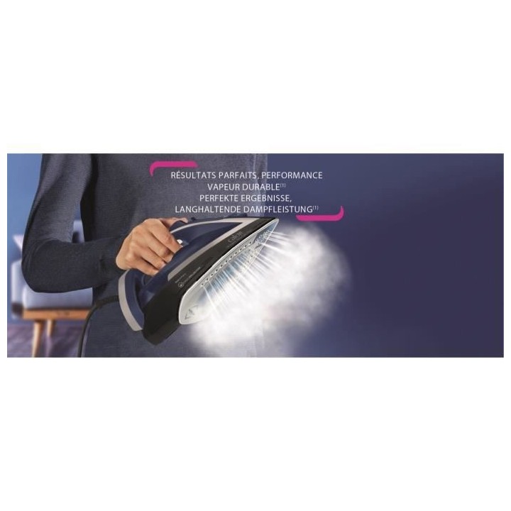 CALOR FV6846C0 Ultragliss Anti-Calc Plus, Fer a repasser, Vapeur 50g/m