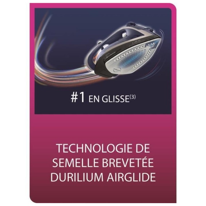 CALOR FV6846C0 Ultragliss Anti-Calc Plus, Fer a repasser, Vapeur 50g/m