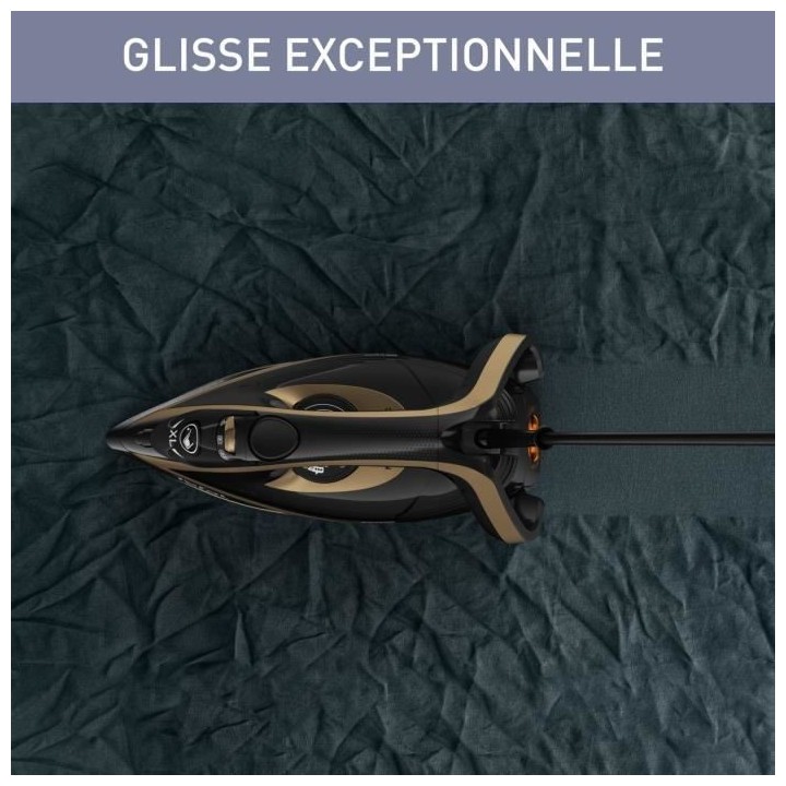 CALOR FV8064C0 Fer a repasser vapeur, 3000 W, Débit vapeur 50 g/min,