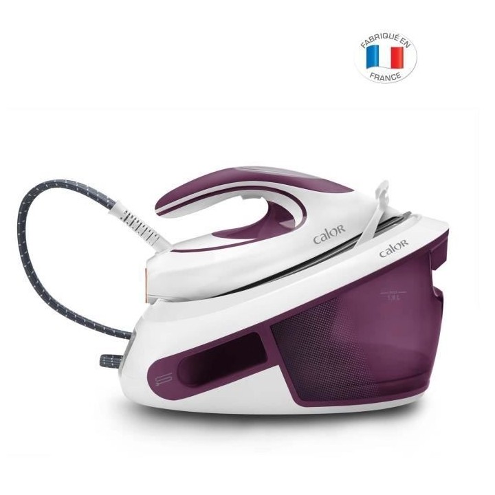 CALOR SV8054C0 Express Anti Calc Centrale vapeur, 6,5 bars, Pressing 4