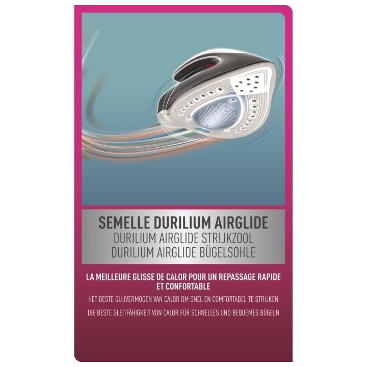 CALOR SV8054C0 Express Anti Calc Centrale vapeur, 6,5 bars, Pressing 4