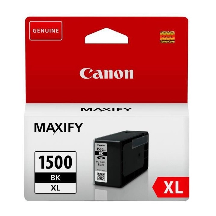 CANON Cartouche d'encre PGI-1500 XL grande capacité Noir (PGI1500XL)