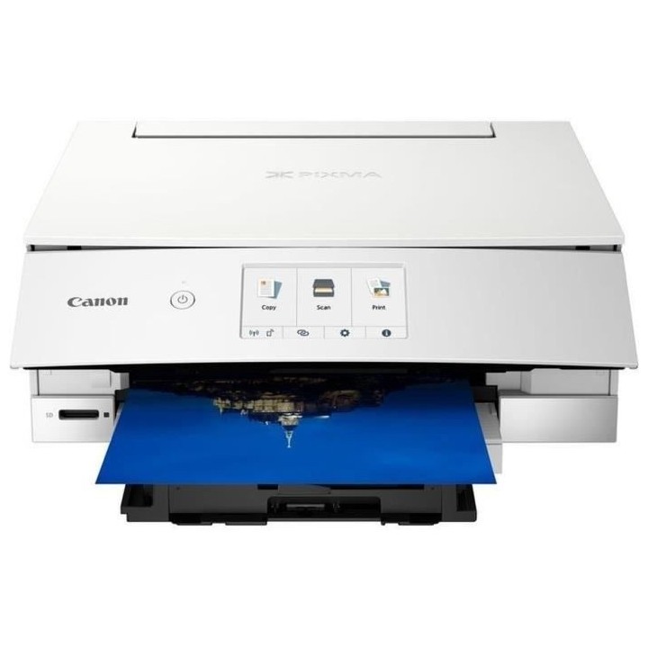 Imprimante Multifonction Jet d'encre CANON PIXMA TS8351 - WiFi - Blanc