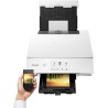 Imprimante Multifonction Jet d'encre CANON PIXMA TS8351 - WiFi - Blanc - 6 cartouches