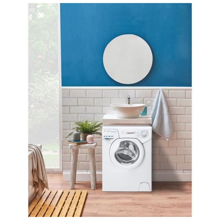 Lave-linge hublot CANDY AQUA 1042LE/2-S - Moteur standard - 4 kg - L51
