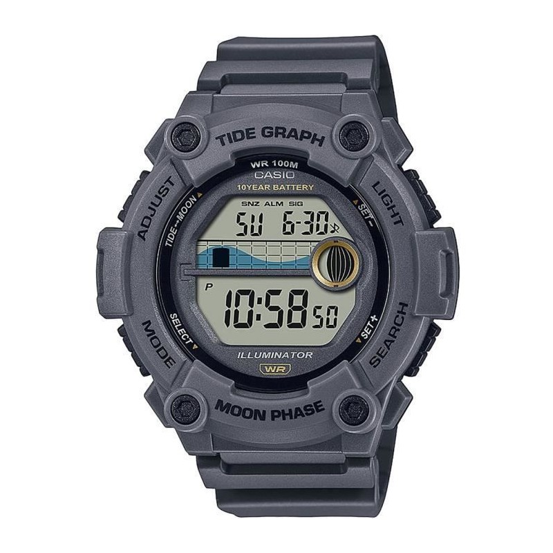 Montre - CASIO - Sport - Gris résine