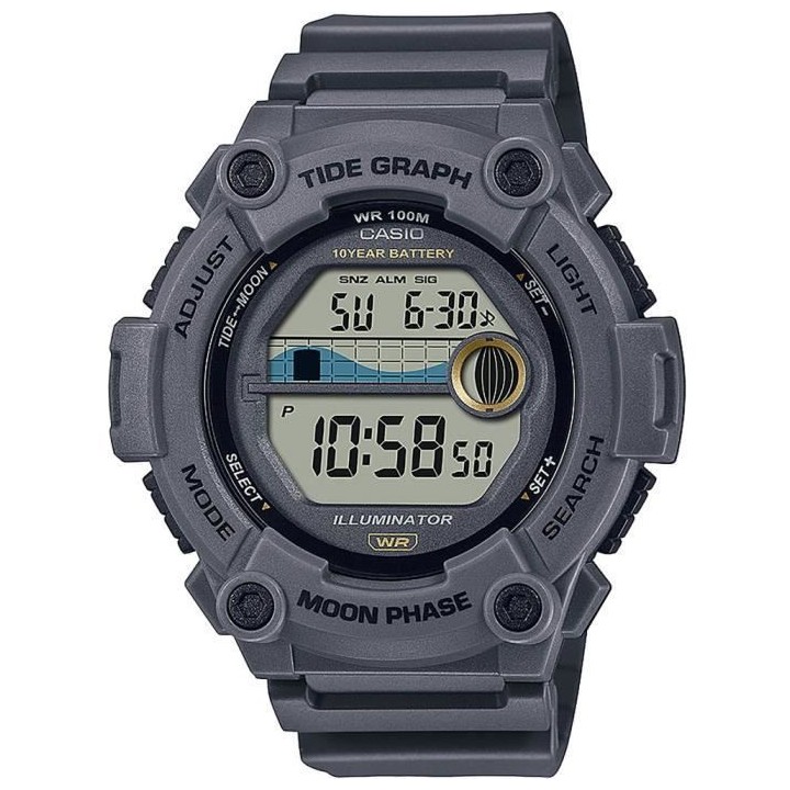 Montre - CASIO - Sport - Gris résine