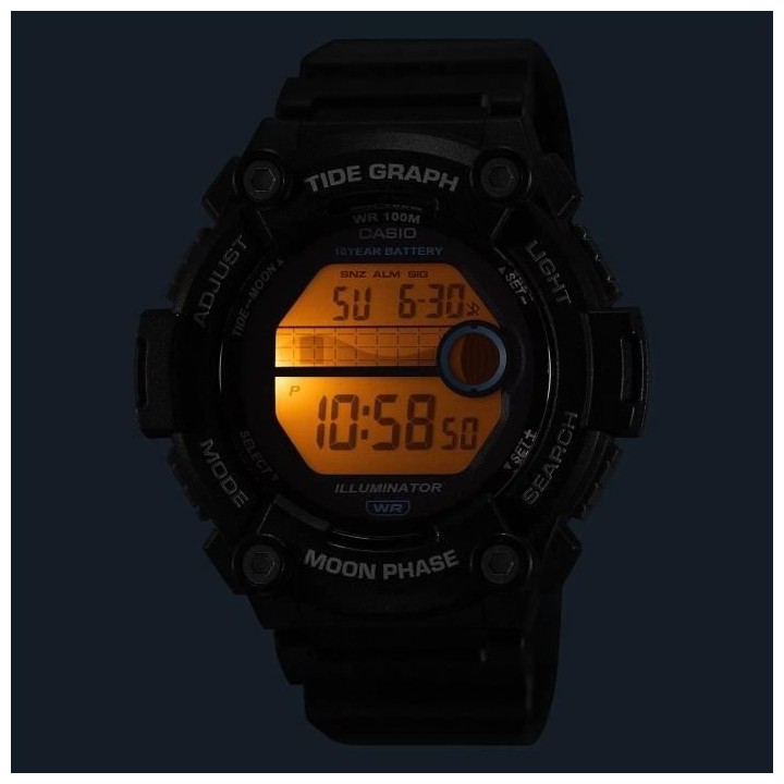 Montre - CASIO - Sport - Gris résine