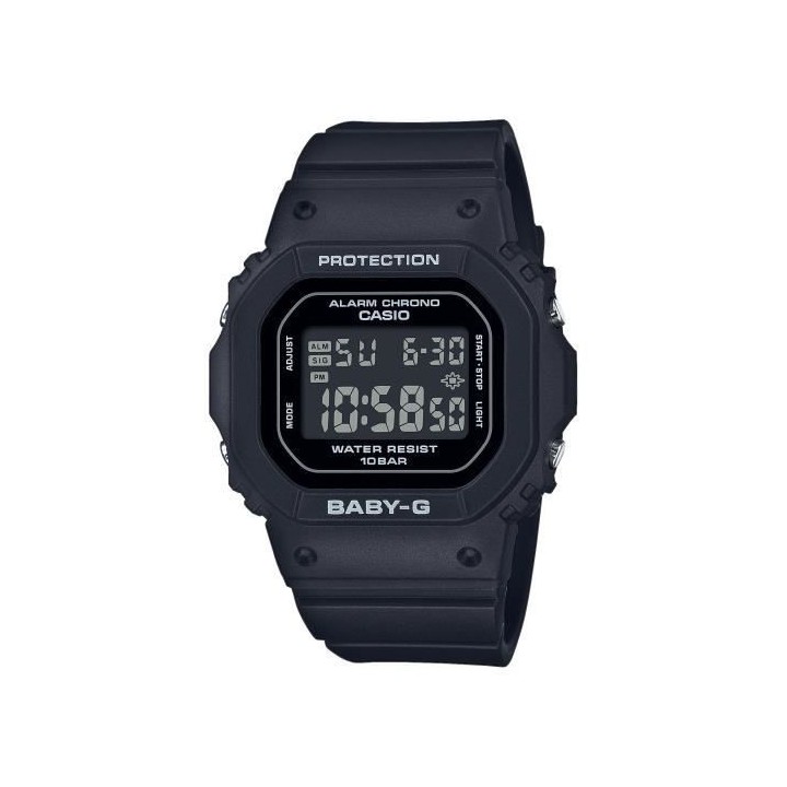 Montre - CASIO - Baby-G - Noire résine
