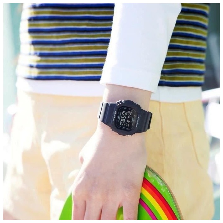 Montre - CASIO - Baby-G - Noire résine