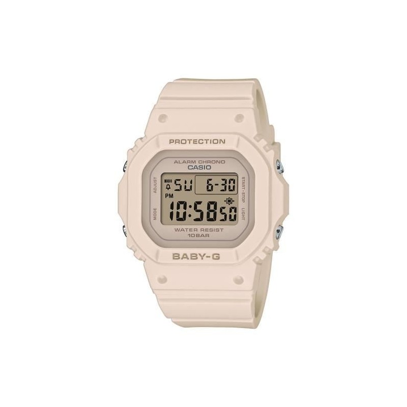 Montre - CASIO - Baby-G - Rose résine