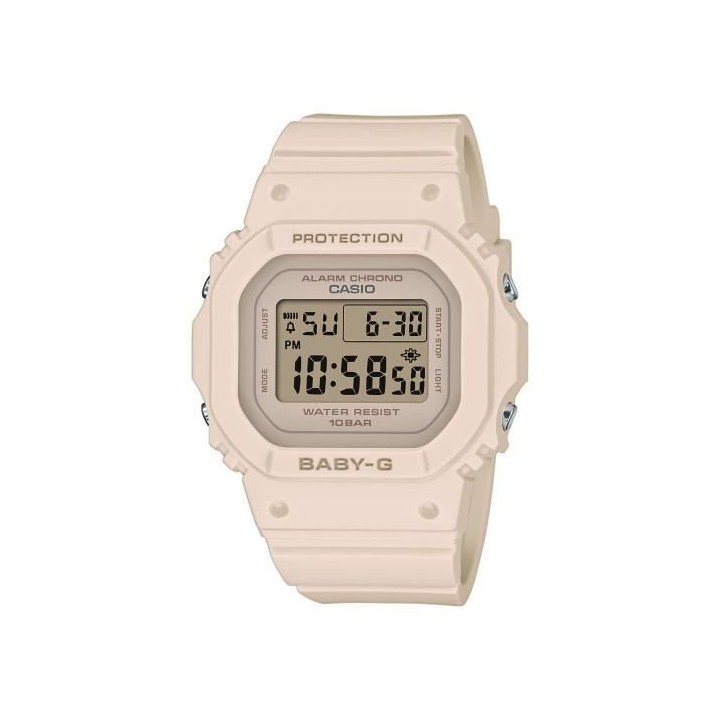 Montre - CASIO - Baby-G - Rose résine