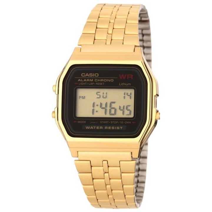 CASIO Montre Quartz A159WGEA1EF Mixte