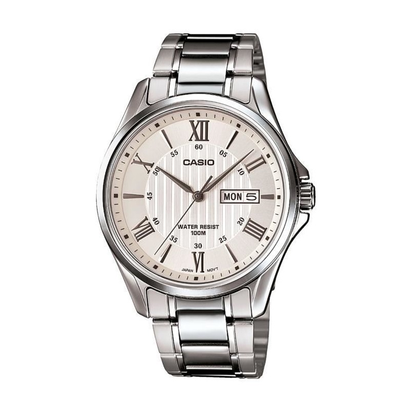 Montre - CASIO - Collection - Argent et Blanc acier